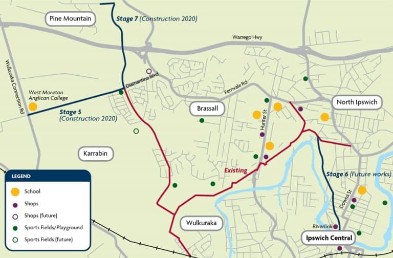 Bikeway network moves a step closer to completion with major works in ...